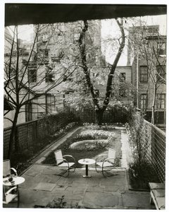 Garden of Mrs. W. H. Wells, 265 W 11th by Jessie Tarbox Beals