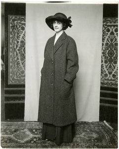 Gray Coat, Arnold & Constable, c.1905-18 by Jessie Tarbox Beals