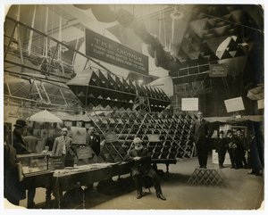 Kite display by Jessie Tarbox Beals