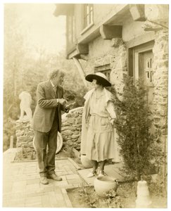 Mr & Mrs Ernest Thompson Seton by Jessie Tarbox Beals