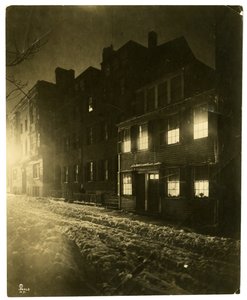 Pinckney Street, Boston, Mass, USA, c.1902-10 by Jessie Tarbox Beals