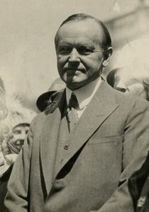 President Coolidge, 1924 by Jessie Tarbox Beals