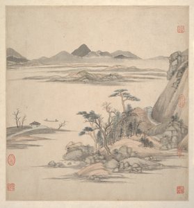 Landscapes in the styles of ancient masters