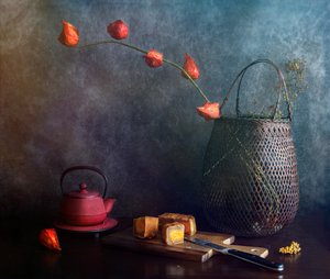Autumn Mooncakes Tea Time