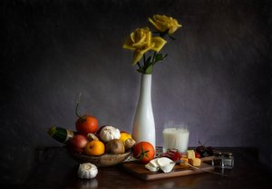 Rustic Still Life Harvest