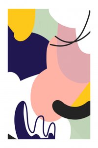 Fluid Organic Shapes by Jilli Darling