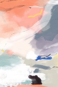 Modern Pastel Abstract