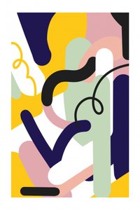 Playful Abstract Design by Jilli Darling