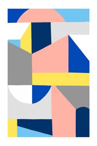 Playful Geometric Shapes by Jilli Darling