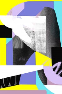Vibrant Geometric Collage