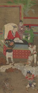 Ten Kings of Hell, before 1195 by Jin Chushi