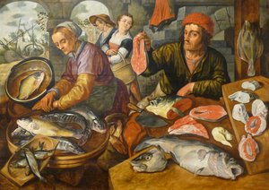 Fish Market by Joachim Beuckelaer