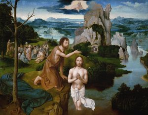 The Baptism of Christ (detail)