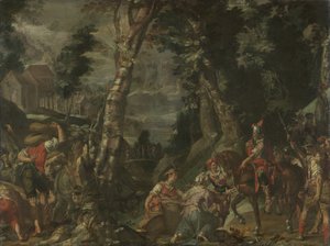 Meeting between David and Abigail