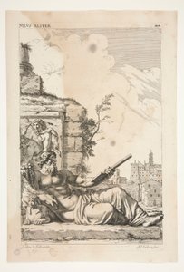 NILUS ALITER, from Sculpturae Veteris Admirata