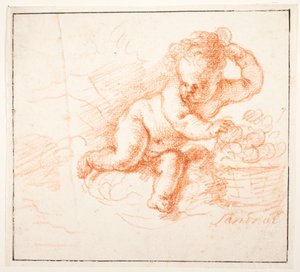 Putti Gathering Fruit