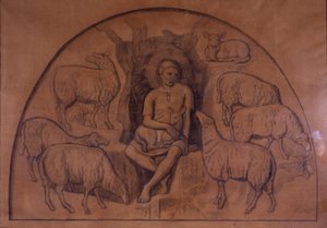 The Good Shepherd by Joakim Frederik Skovgaard