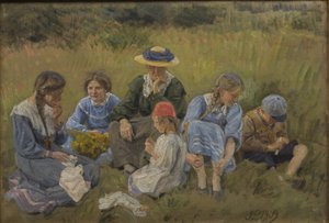 Rest in the Meadow. The Artist