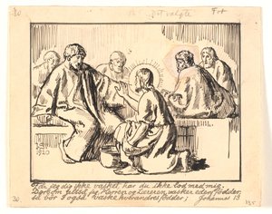 Christ Washing Peter