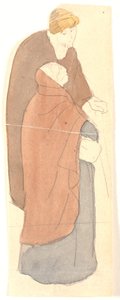 Standing Woman and Man by Joakim Frederik Skovgaard