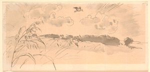 Draft for "The Lark" by Joakim Frederik Skovgaard