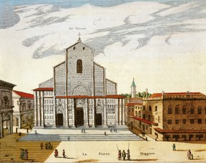 San Petronio Cathedral in Venice, Print