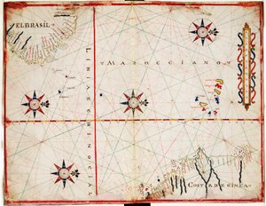 Map of the Central Atlantic