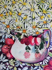 Marguerites in a 30s Jug, 2001