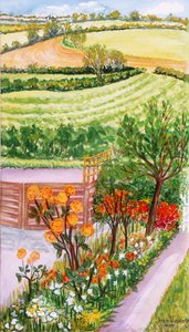 The Cottage Garden and view beyond, 2000