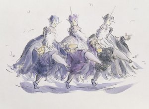Three Kings Dancing a Jig