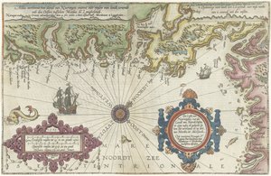 Map of the Coast of Norway and Sweden between Merdøy and Uddevalla by Joannes van Doetechum (I)