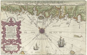 Map Part of the Coast of Norway and Sweden by Joannes van Doetecum