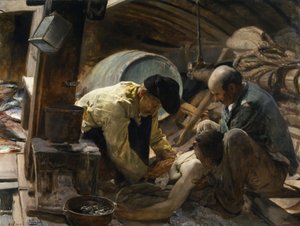 And they Still Say Fish is Expensive by Joaquín Sorolla