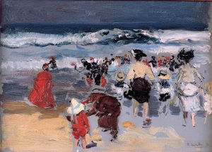 Beach at Biarritz