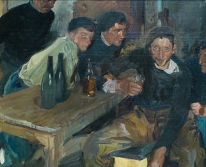 The Drunkard, Zarauz by Joaquin Sorolla y Bastida