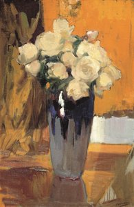 White roses from my home garden, 1920