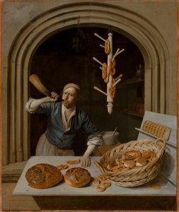 The Baker, c.1681 by Job Berckheyde