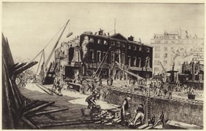 Demolishing Devonshire House by Job Nixon