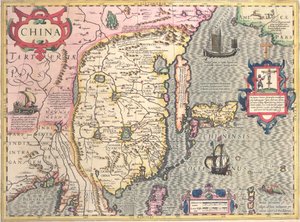 China by Jodocus Hondius
