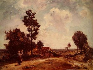 Landscape with Female Figure