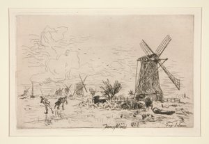 Batavia by Johan Barthold Jongkind