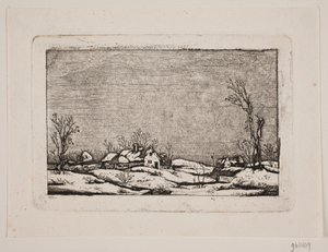 Winter Landscape by Johan Bülow