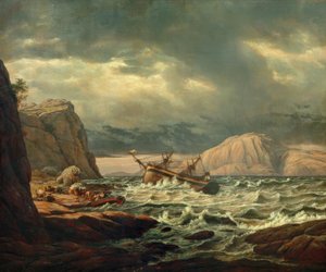 Shipwreck on the Norwegian Coast