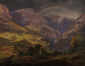 View from Stalheim by Johan Christian Dahl
