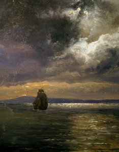 View of Christianiafiorden (detail)