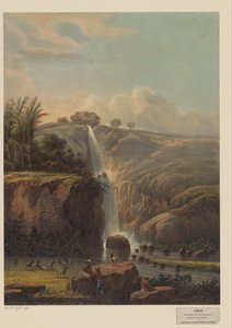 View of the Waterfall in Singahan