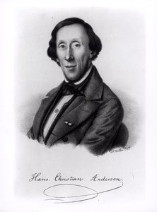 Portrait of Hans Christian Andersen