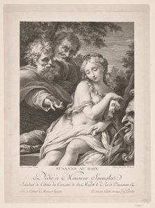 Susanne at the Bath by Johan Georg Preisler