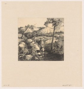 Two Soldiers by Johan Gerard Sinia