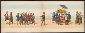 Masquerade of the Delft Students, 1857 (Plate 5) by Johan Hendrik Hoffmeister